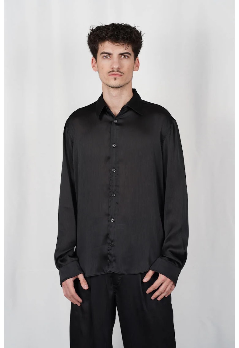 Cămasă largă ușor transparentă