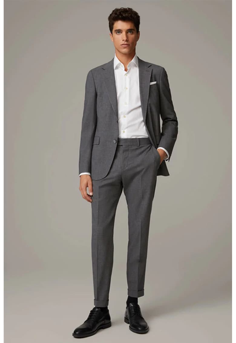 -Pantaloni regular fit cu buzunare laterale STR12 -Pantaloni regular fit cu buzunare laterale STR12