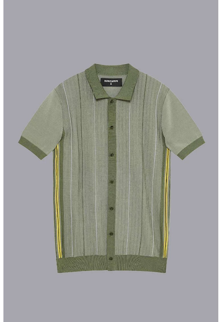 Cămașă regular fit cu mânecă scurtă PP2 - Verde