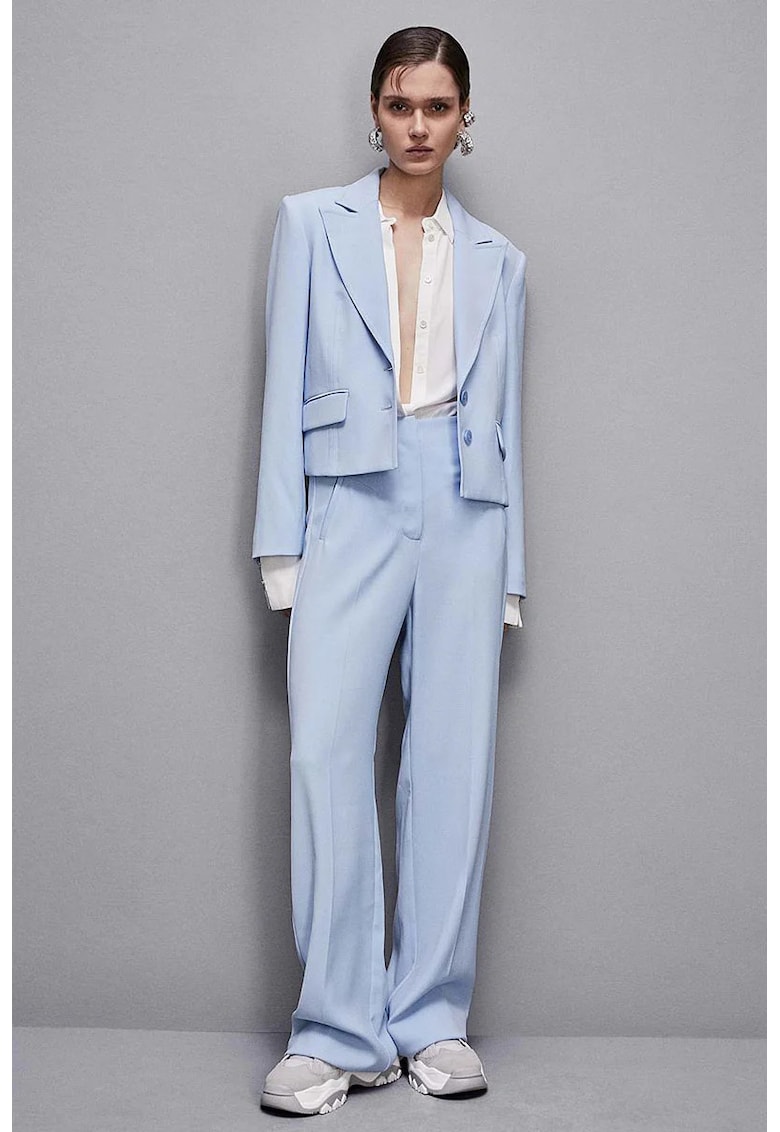 -Pantaloni largi cu talie înaltă PP3