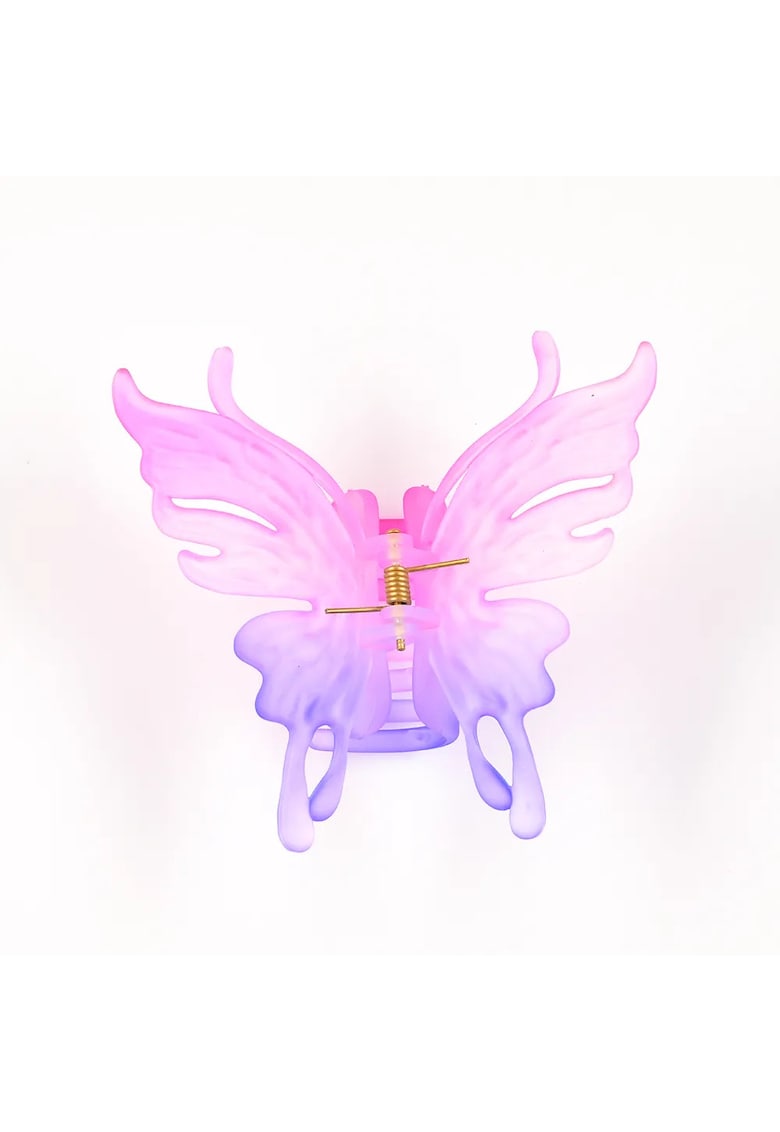 Cleste de par bicolor in forma de fluture