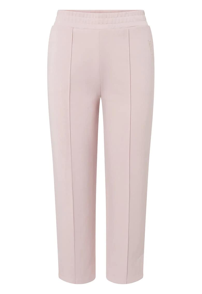 -Pantaloni regular fit cu talie înaltă și buzunare laterale