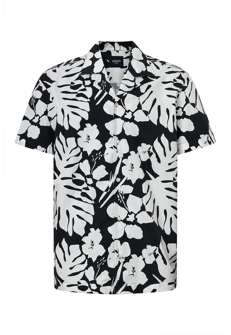 Cămașă regular fit cu mânecă scurtă și imprimeu floral JP2