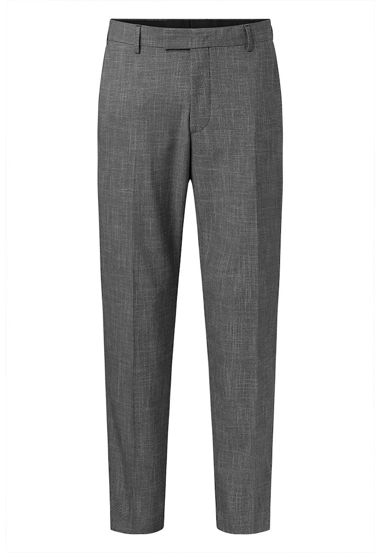 Pantaloni regular fit cu buzunare frontale STR2 - Gri