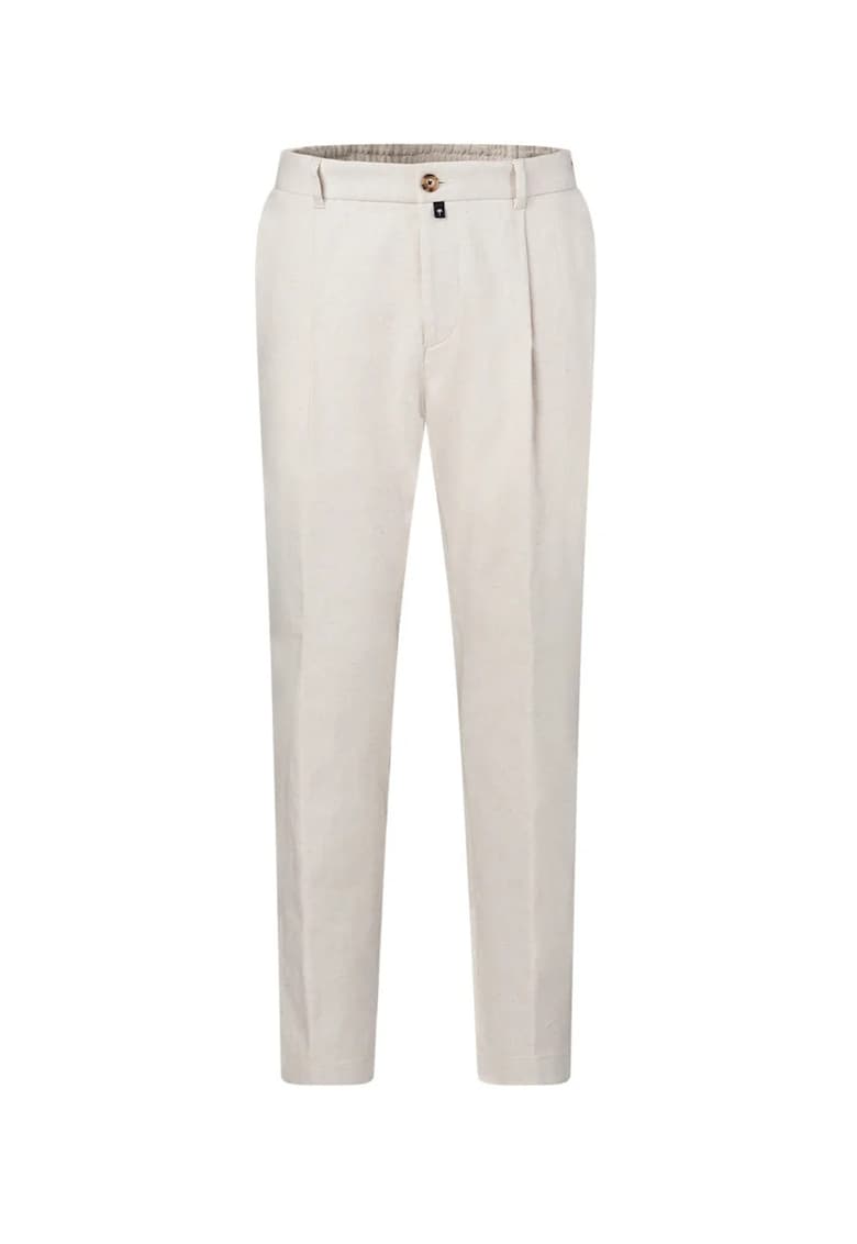 Pantaloni regular fit cu elastic in talie JP1