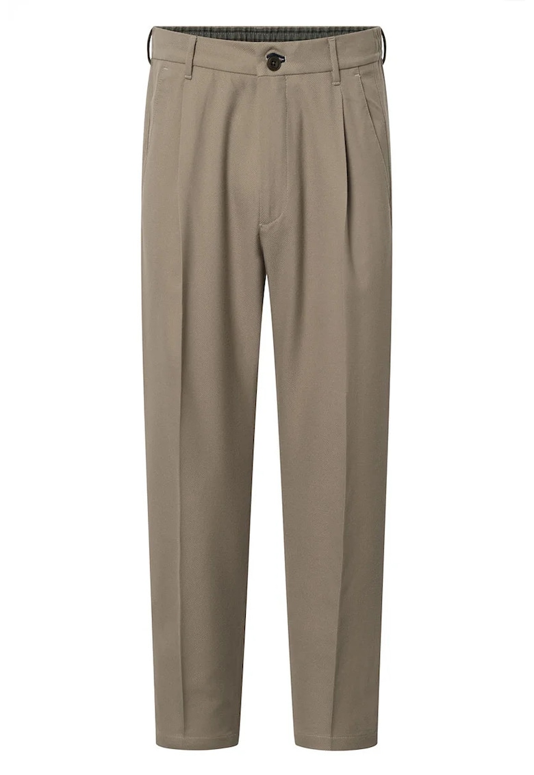 -Pantaloni loosefit cu buzunare laterale