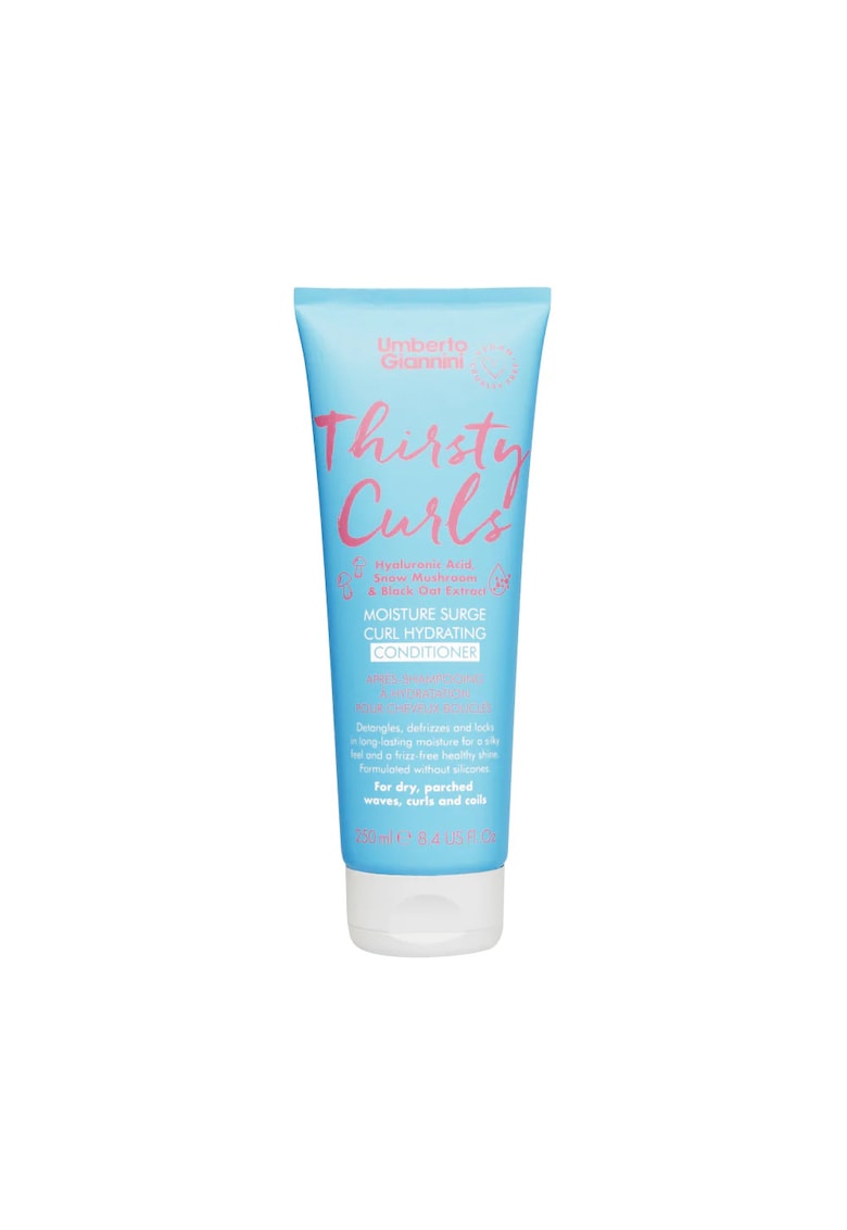 Balsam hidratant pt parul cret uscat - cu acid hialuronic - Thirsty Curls - 250 ml