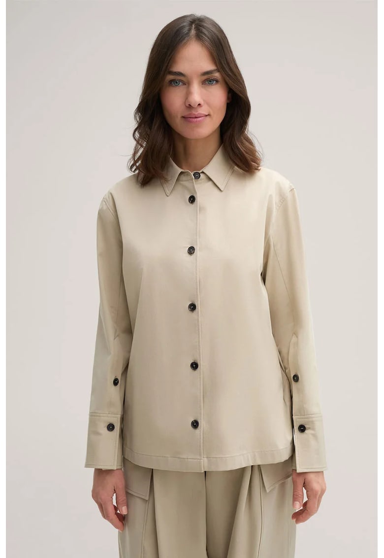 Cămașă supradimensionată - asimetrică
