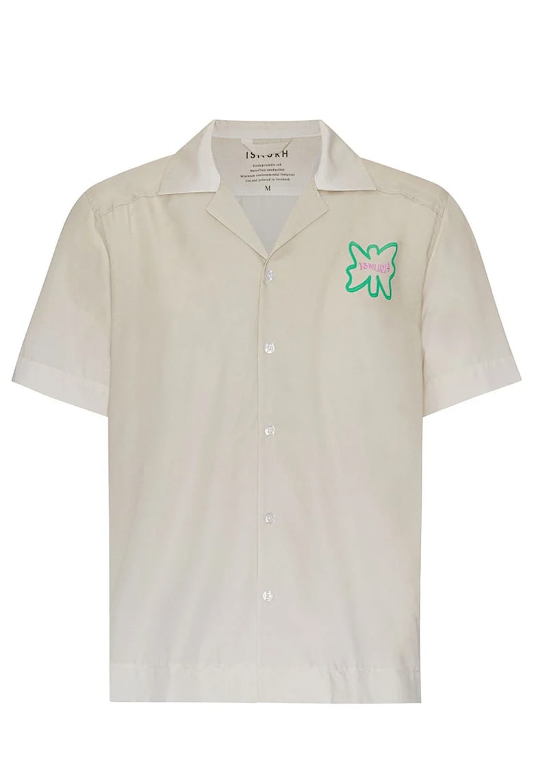 Cămașă regular fit cu imprimeu și logo Isnurh Cămașă regular fit cu imprimeu și logo Isnurh