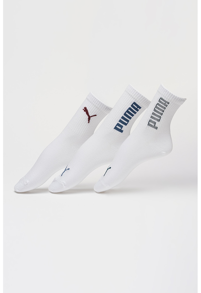 Set de sosete lungi cu logo - 3 perechi