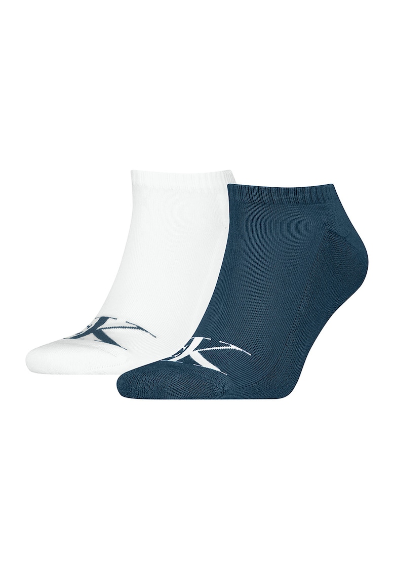 Set de sosete pana la glezna cu logo - 2 perechi