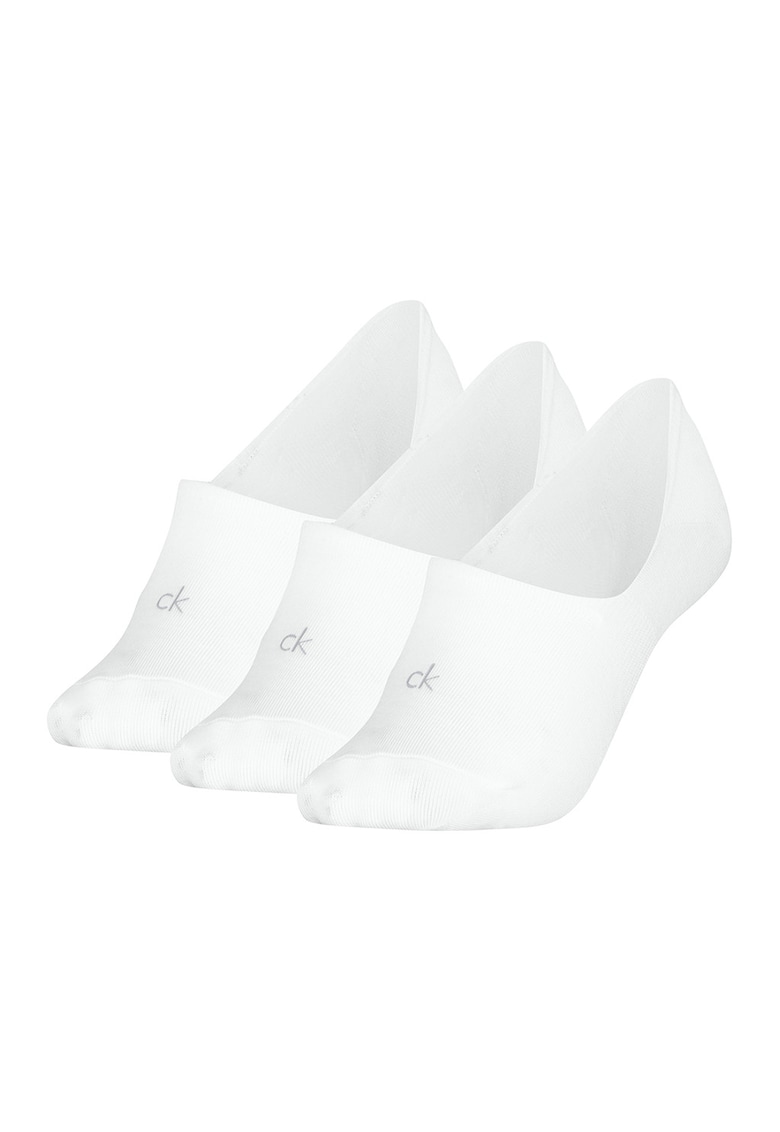 Set de sosete pana la glezna din amestec de bumbac - 3 perechi