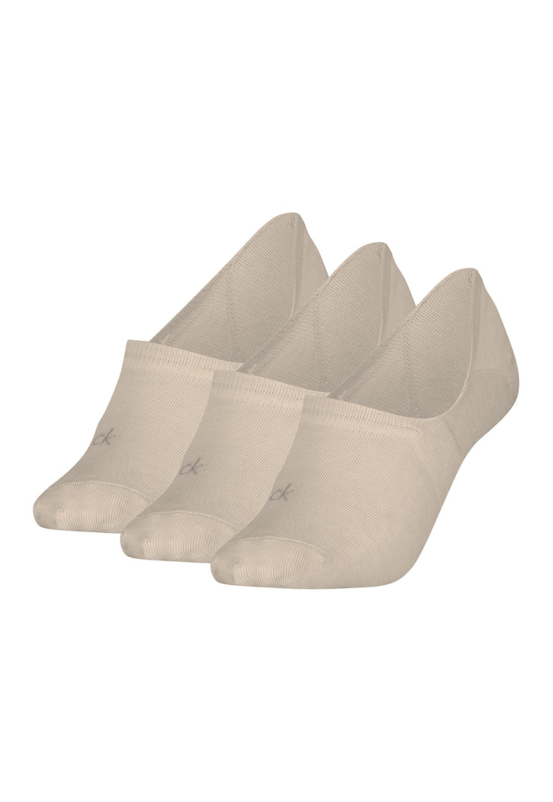 Set de sosete pana la glezna din amestec de bumbac - 3 perechi