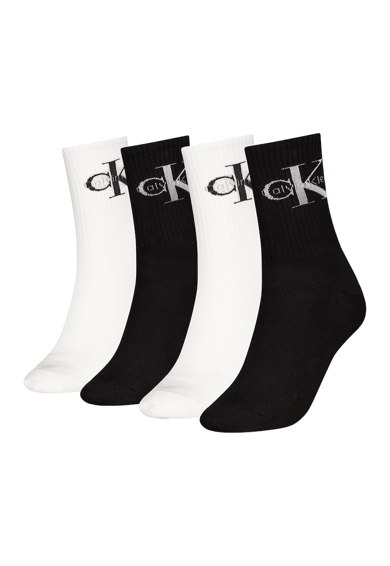 Set de sosete lungi din amestec de bumbac - 4 perechi