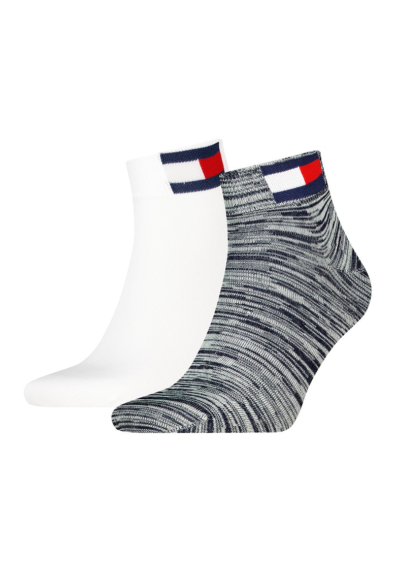 Set de sosete unisex pana la glezna din amestec de bumbac - 2 perechi