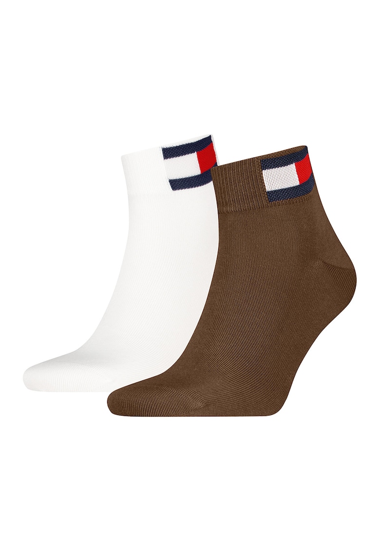 Set de sosete unisex pana la glezna din amestec de bumbac - 2 perechi