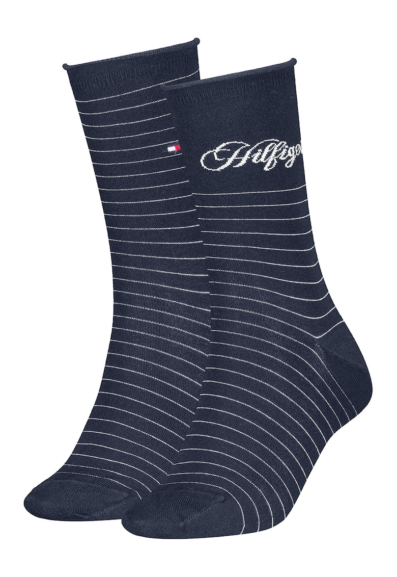 Set de sosete lungi cu model - 2 perechi