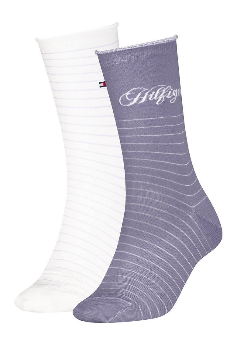 Set de sosete lungi cu model - 2 perechi