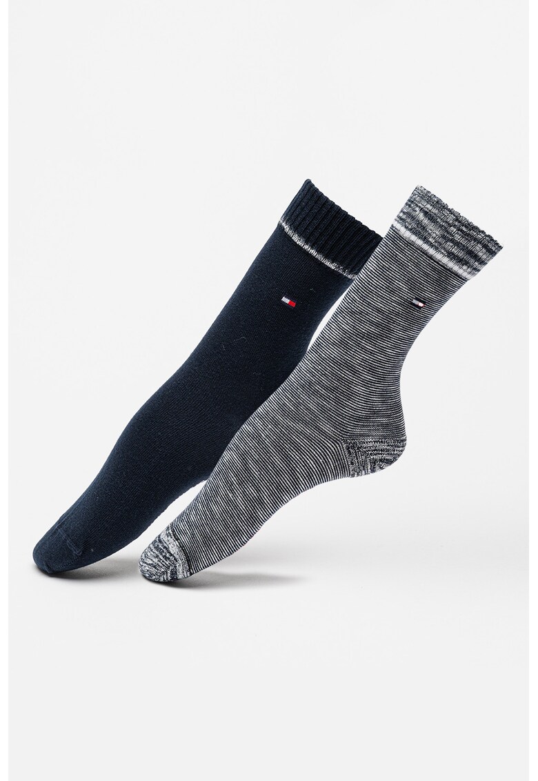 Set de sosete lungi cu logo - 2 perechi