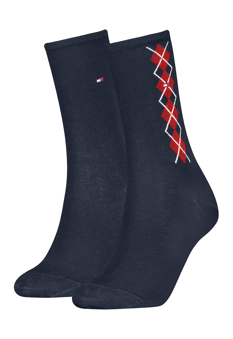 Set de sosete lungi cu model - 2 perechi