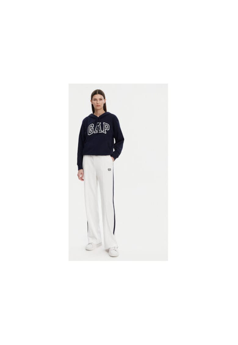 Pantaloni de trening dama 732234-01 - Bumbac /Poliester reciclat - Alb - Alb