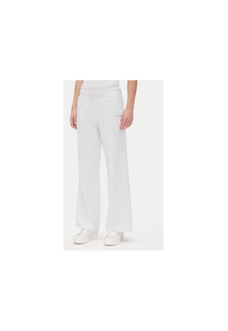 Pantaloni de trening dama  DP5P3601 - Bumbac/Poliester - Alb