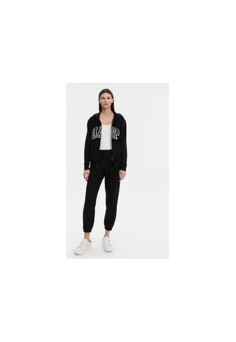 Pantaloni de trening dama 889527-00 - Bumbac/Poliester - Negru - Negru
