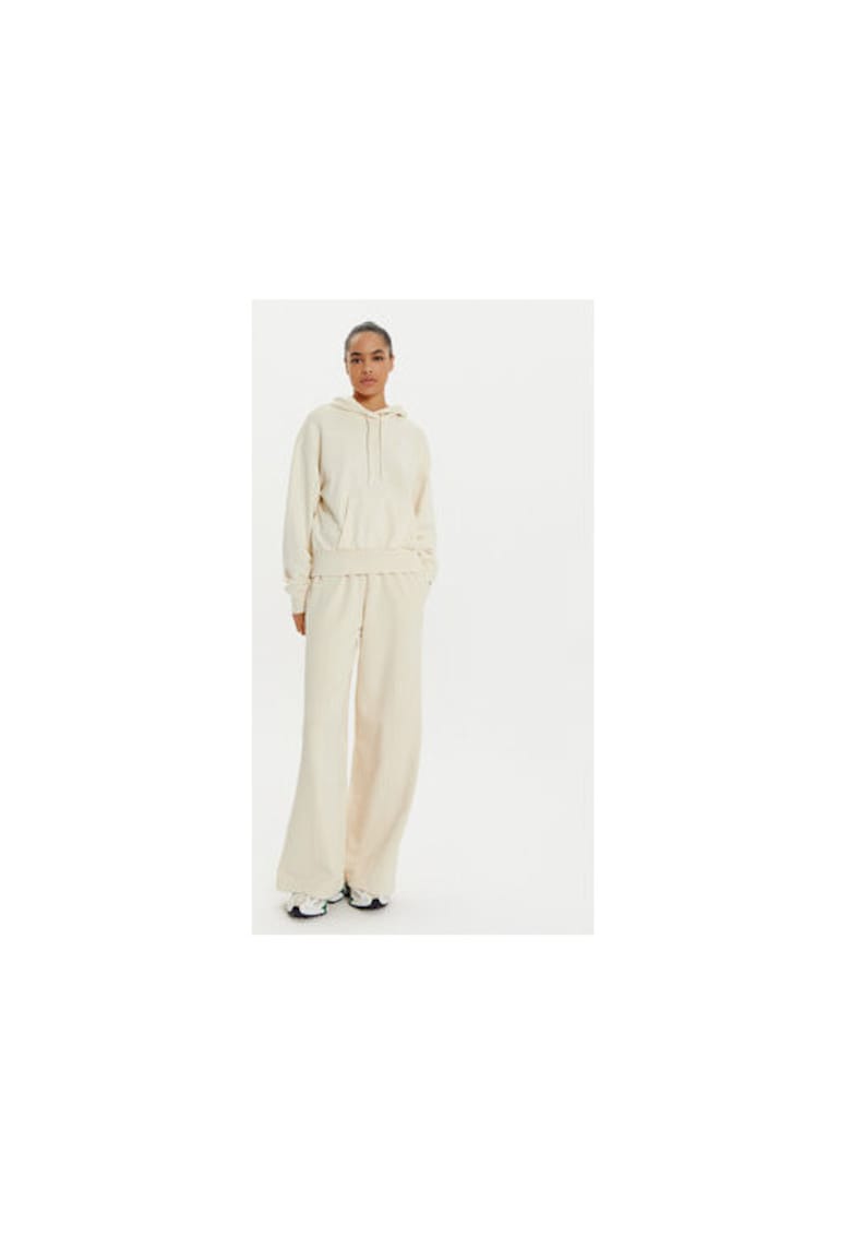 Pantaloni de trening dama XF2657 - Bumbac - Ecru - Ecru
