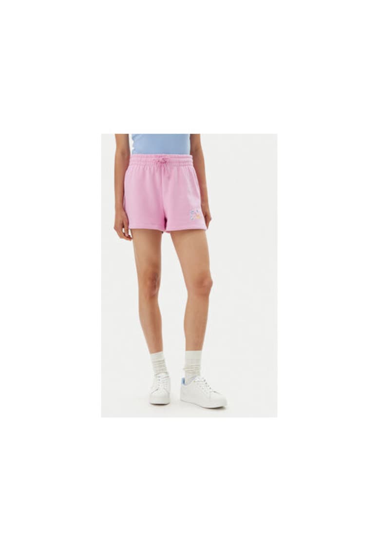 Pantaloni scurti sport dama 769323-09 - Bumbac /Poliester reciclat - Roz - Roz