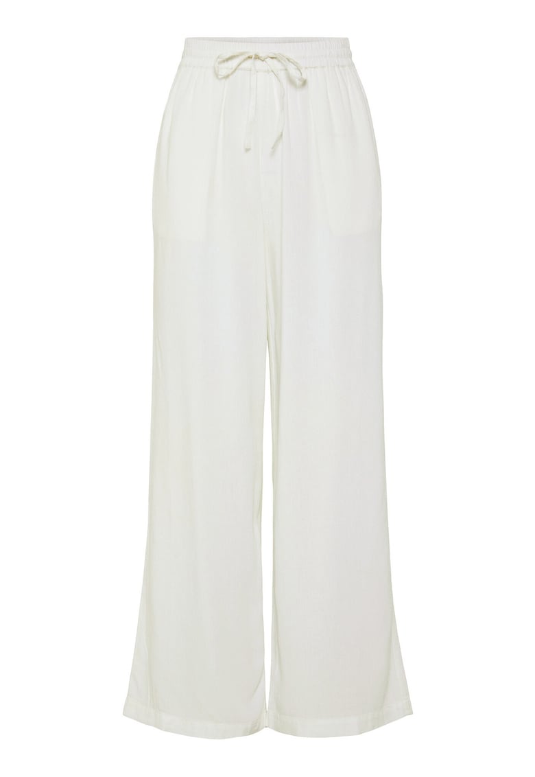 Pantaloni dama 17149314 - In/Viscoza - Alb - Alb