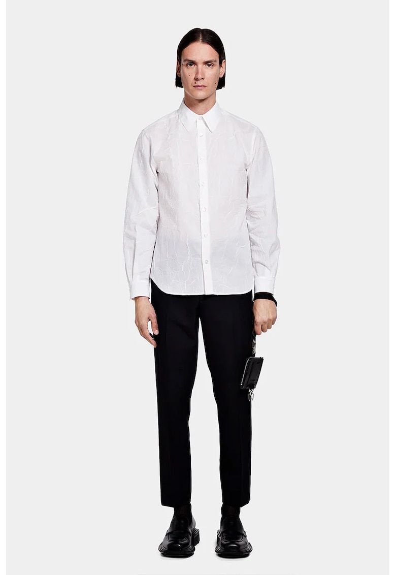 Cămașă creponată - regular fit