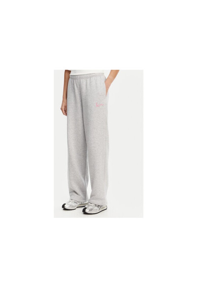 Pantaloni de trening dama 61030061 - Bumbac/Poliester - Gri - Gri