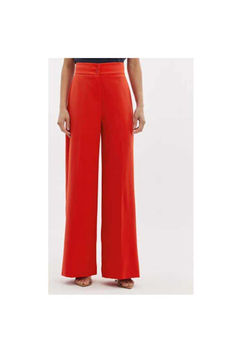 Pantaloni dama -  304139499 - Poliester - Negru