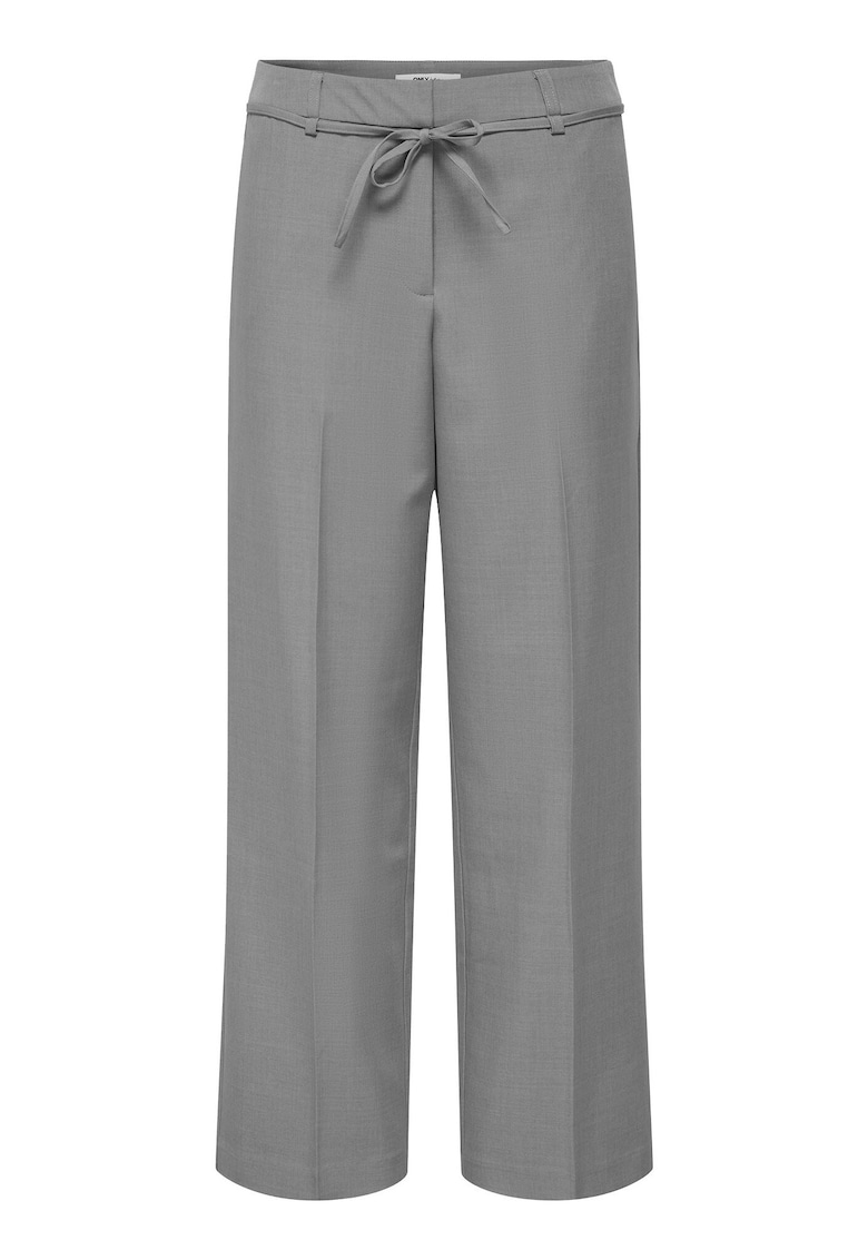 Pantaloni dama 15338350 - Poliester reciclat/Poliester - Gri - Gri