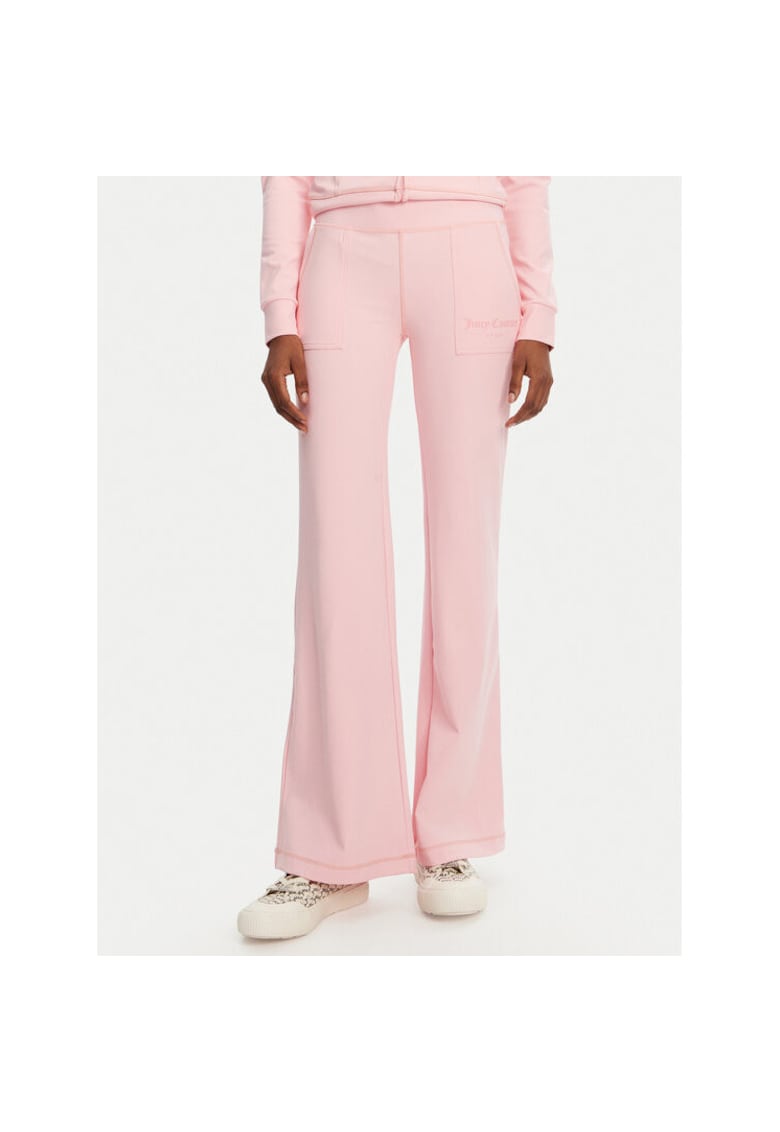 Pantaloni de trening dama JCSML125403 - Poliester/Elastan - Roz - Roz