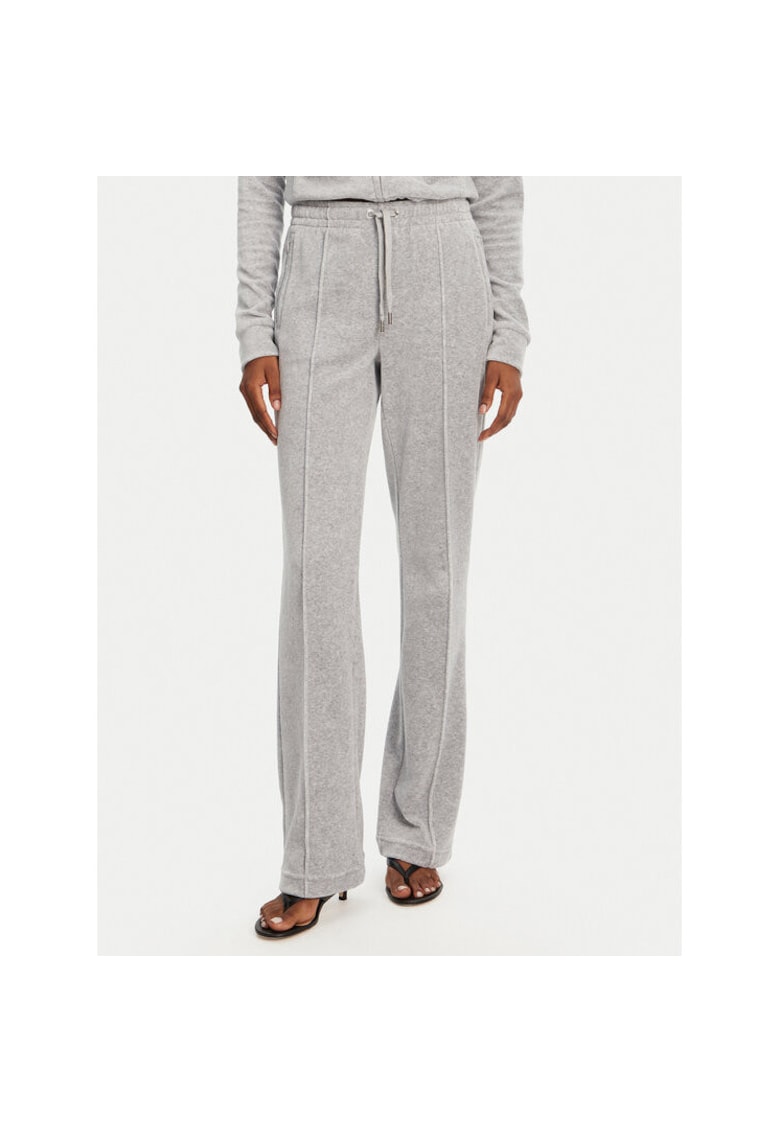 Pantaloni de trening dama JCAPW045 - Poliester/Elastan - Gri - Gri