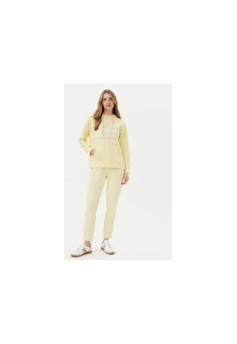 Pantaloni de trening dama  10007096 30036522 - Bumbac/Poliester - Galben