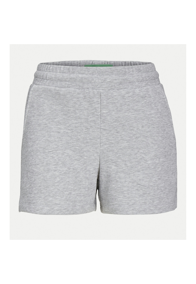 Pantaloni scurti sport dama 12231608 - Bumbac/Poliester - Gri