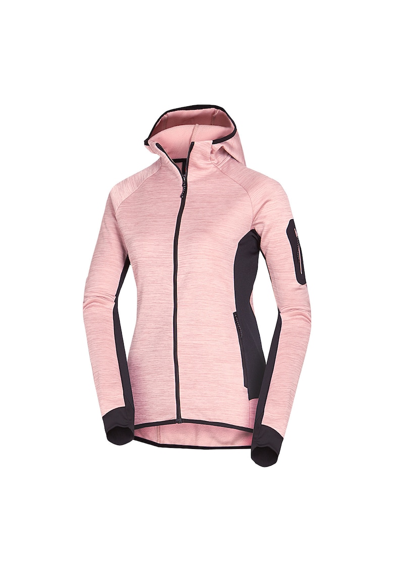 Hanorac de trekking din fleece melange pentru femei Coleen M roseblack
