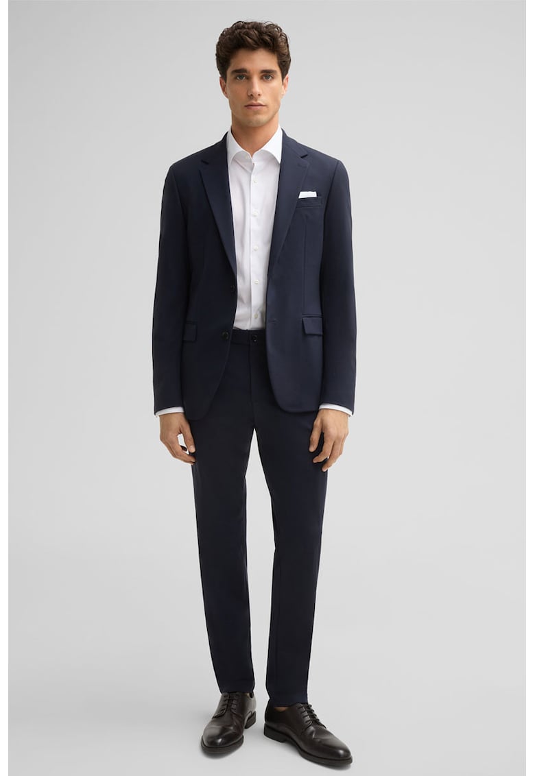 -Pantaloni regular fit cu elastic în talie JP2