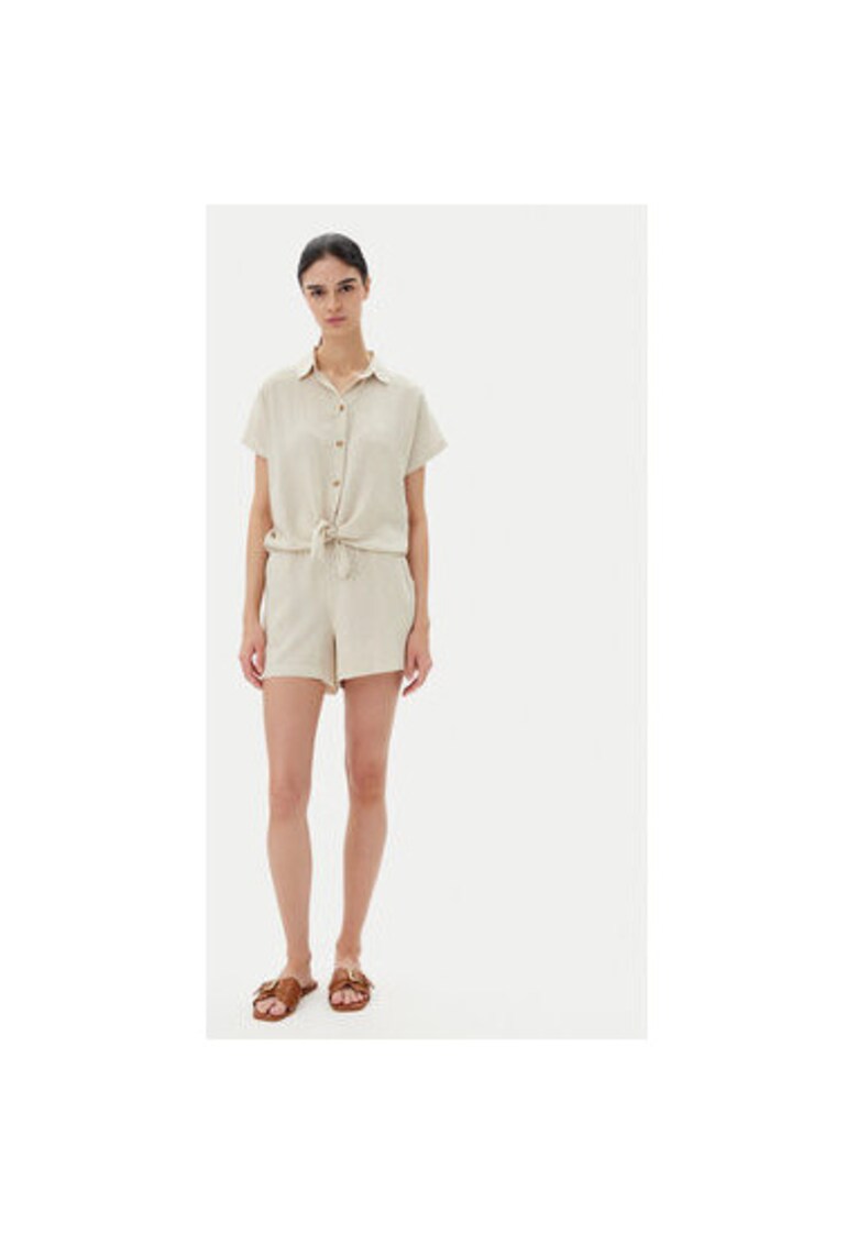 Pantaloni scurti dama 10333804 - In/Viscoza - Bej - Bej