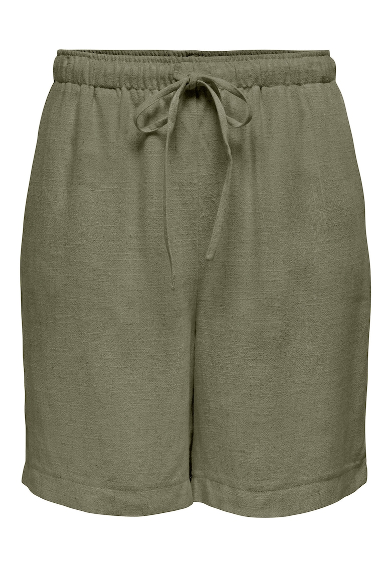 Pantaloni scurti dama 15333032 - Viscoza/In - Verde - Verde