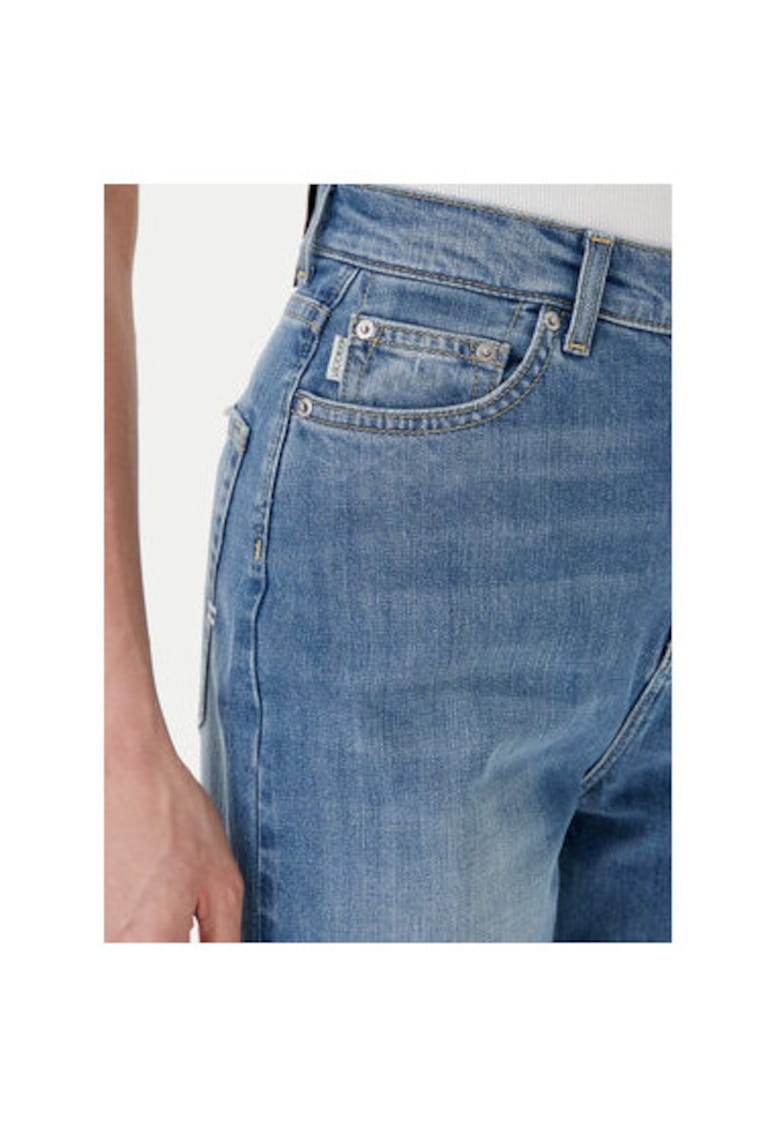 Pantaloni dama DD5076 - Bumbac - XS INTL - Albastru