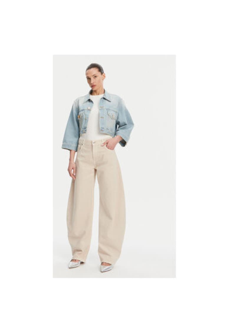 Pantaloni dama DD5146 - Bumbac - Bej