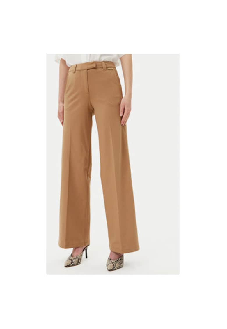Pantaloni dama GPP25421PA - Bumbac/Elastan - Bej - Bej