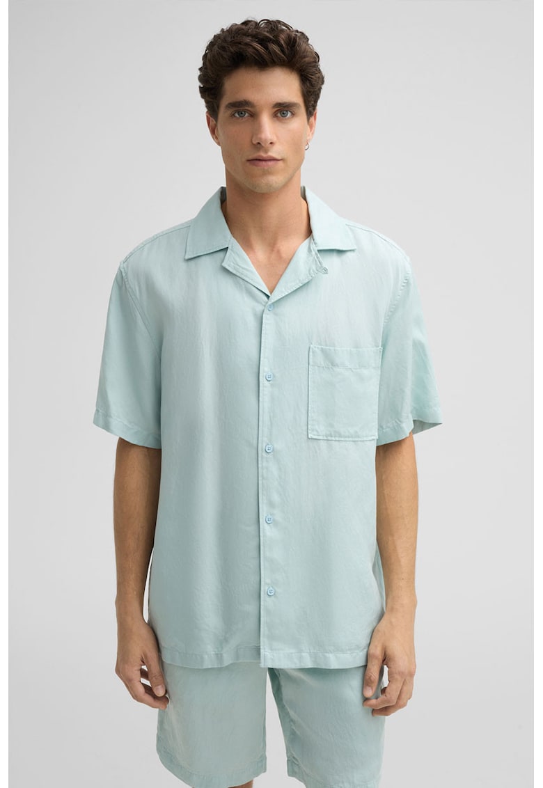 Cămașă regular fit cu mânecă scurtă și buzunar frontal