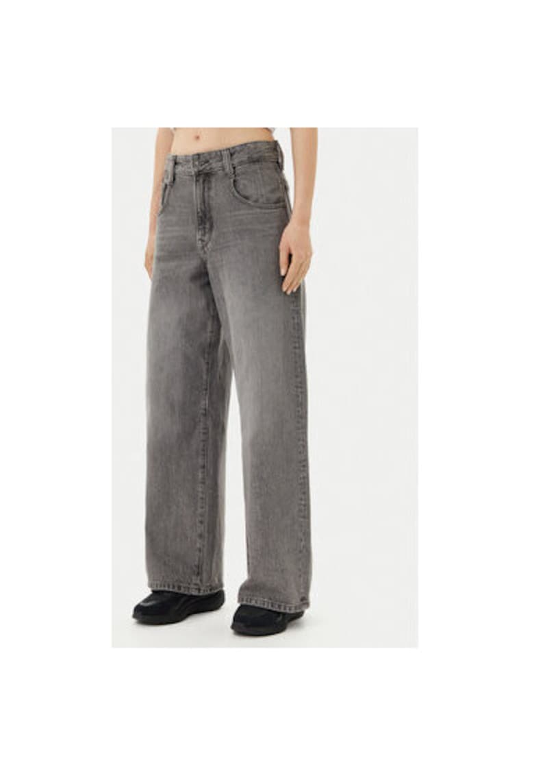 Pantaloni dama G Star Raw - D25286-D490-G918 - Bumbac - Gri