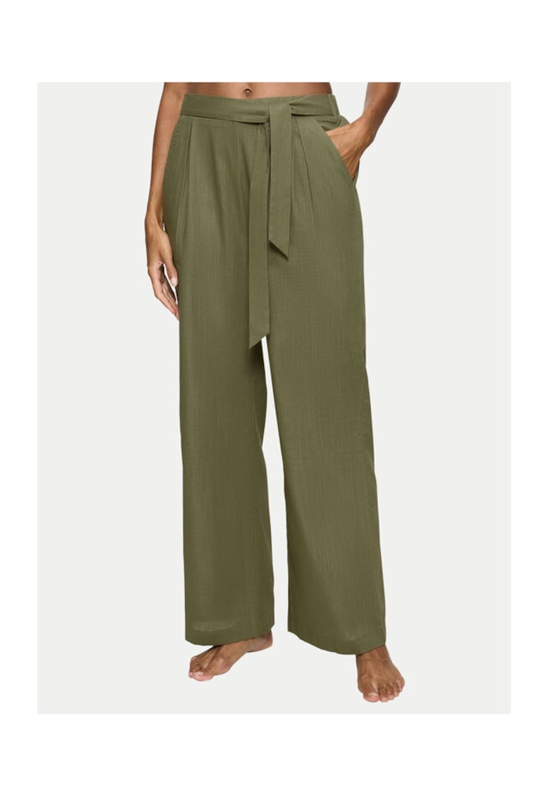 Pantaloni dama 102225717 - Verde