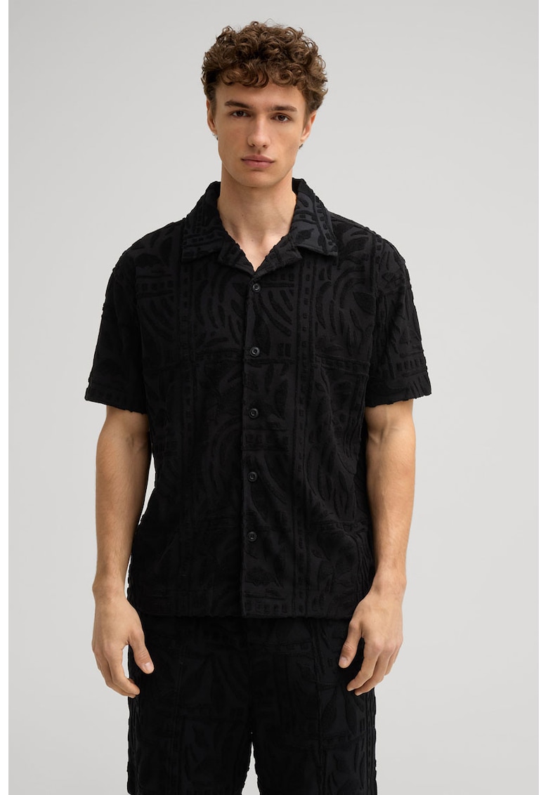 Cămașă supradimensionată cu imprimeu