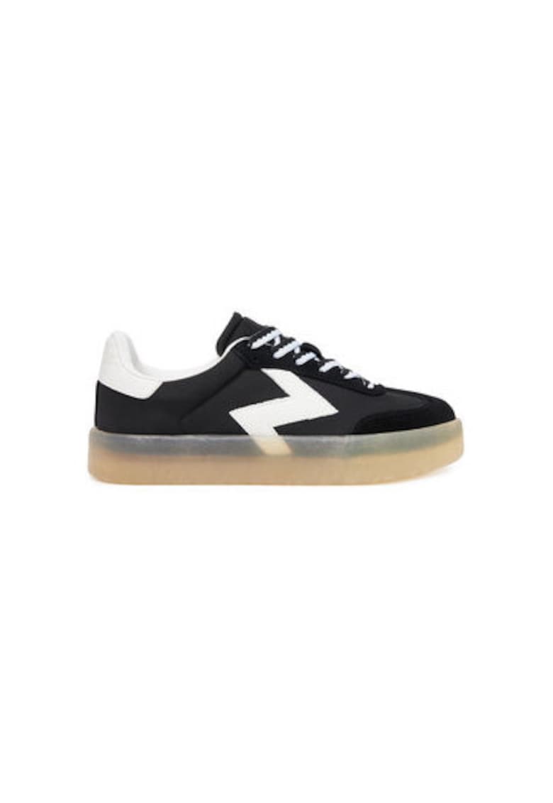 Pantofi sport dama 14002058 - Piele naturala - Negru
